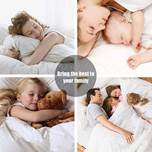 Load image into Gallery viewer, True Luxury 1000-Thread-Count 100% Egyptian Cotton Bed Sheets, 4-Pc King White Sheet Set, Single Ply Long-Staple Yarns, Sateen Weave for Kids and Adults, Fits Mattress Upto 18'' Deep Pocket