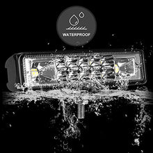 Load image into Gallery viewer, 6 Inch Led Pods Light Bar - nicerpro Slim 60W 10000Lm 12V/24V Driving Fog Light Waterproof Combo Flood Spot Lights for Trucks Off Road ATV UTV Golf Cart Trailer 2 Pack