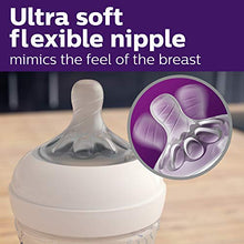 Load image into Gallery viewer, Philips Avent Natural Baby Bottle, Clear, 9oz, 4pk, SCF013/47