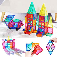 Load image into Gallery viewer, Magnetic Tiles for Kids 3D Magnet Building Tiles Set STEM Learning Toys Magnetic Toys Gift for 3+ Year Old Boys and Girls
