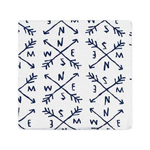 Load image into Gallery viewer, HonestBaby Organic Cotton Changing Pad Cover, Compass, One Size