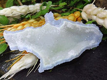 Load image into Gallery viewer, StarStuff.Rocks Authentic African Rock, Mineral, and Crystal Specimen Show (Blue Lace Agate)
