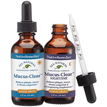 Load image into Gallery viewer, Native Remedies Complete Mucus-Clear ComboPack for 24 Hour Relief of Mucus & Phlegm Congestion