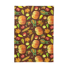 Load image into Gallery viewer, ALAZA Thanksgiving Seamless Pattern with Harvest Hand-Dr Thanksgiving Tablecloth,Washable Tablecloth,60 x 108 Inch Oblong/Rectangle Tablecloth for Family Dinner,Indoor or Outdoor Parties Etc