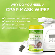 Load image into Gallery viewer, Care Touch CPAP Wipes | Alcohol-Free CPAP Cleaner | 3 Packs of 70 Scented CPAP Mask Wipes (210 Total)