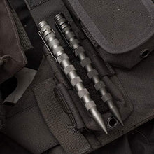 Load image into Gallery viewer, Uzi Tactical Pen with Striking Point Self Defense Defender, Glassbreaker Carbide Tip, Tactical Writing Pen Survival Emergency Tool - Gun Metal Grey (UZI-TACPEN11-GM)