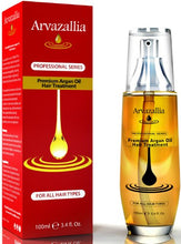 Load image into Gallery viewer, Argan Oil for Hair Treatment By Arvazallia Leave in Treatment & Conditioner