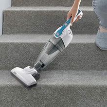 Load image into Gallery viewer, Black & Decker BDST1609 3-in-1 Corded Lightweight Handheld Cleaner & Stick Vacuum Cleaner, White with Aqua Blue