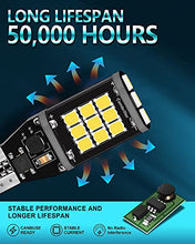 Load image into Gallery viewer, Combriller 912 921 LED Bulbs for Backup Reverse Light Bulbs Error Free T15 906 W16W led bulb Backup Light Bulbs for Truck Super Bright 6500K White 2835 21-SMD 921 LED Bulb Pack of 2