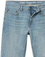 Load image into Gallery viewer, Amazon Essentials Men's Straight-Fit Stretch Bootcut Jean, Light Vintage, 34W x 32L