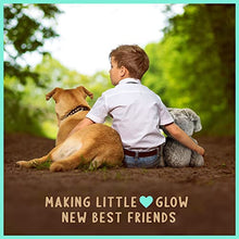 Load image into Gallery viewer, Cute Stuffed Dog with Puppy Superpowers – Glow in Dark Patches for Sweet Dreams & Bedtime Comfort – Perfect Puppy Stuffed Animal Teddy Bear Toy for Boys, Girls – Plush 14 inches (no Batteries Needed)