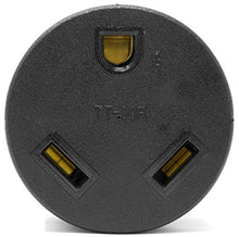 Load image into Gallery viewer, WEN GNA030, NEMA L5-30P Twist-Lock Power Plug to TT-30R Ready Outlet 120V 30-Amp 3600-Watt Generator to RV Adapter, Black