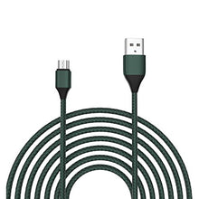 Load image into Gallery viewer, PS4 Controller Charger Cable 2Pack 15ft Extra Long Durable Nylon Braided Micro USB Fast Charging and Data Sync Cord Compatible for Playstation 4,Xbox One S/X Controller,Samsung Galaxy S7 S6 and More