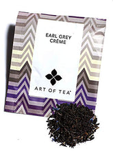 Load image into Gallery viewer, Art of Tea | Organic Earl Grey Crème Tea| 50 Eco Friendly Pyramid Tea Bag Sachets
