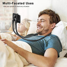 Load image into Gallery viewer, B-Land Cell Phone Holder, Universal Mobile Phone Stand, Lazy Bracket, DIY Flexible Mount Stand with Multiple Function (Black)