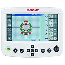 Load image into Gallery viewer, Janome MB-4S Four-Needle Embroidery Machine with included Hat Hoop, Lettering Hoops