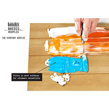 Load image into Gallery viewer, Liquitex BASICS 6 Tube Acrylic Paint Set, 22ml, Fluorescent