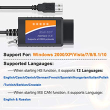 Load image into Gallery viewer, OBDMONSTER ELM327 FORScan OBD2 USB Adapter for Windows, ELMconfig Scanner with MS CAN/HS CAN Switch for F150 F250 Car and Light Truck, Diagnosis on Windows with V1.5 PIC18F25K80 Chip
