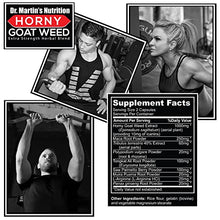 Load image into Gallery viewer, Super Strength 1590mg Horny Goat Weed 120 Capsules with Maca Arginine & Ginseng - Naturally Boost Your Health, Workout Performance, Endurance & Energy, Joint Health for Men & Women (120C)