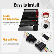 Load image into Gallery viewer, New 60'' Tailgate Light Bar, CT CAPETRONIX Triple-Row Aluminum Truck Tailgate Light Bar, Waterproof No-Drill Install Full-Featured Reverse Running Brake Turn Signal Tailgate Light.…
