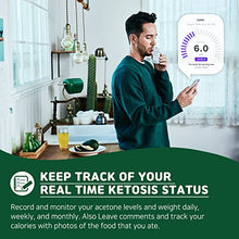 Load image into Gallery viewer, V2 KETOSCAN Mini Breath Ketone Meter, Diet & Fitness Tracker | Monitor Your Fat Metabolism or Level of Ketosis on Low carb, Ketogenic or Any Nutrition & Fitness Program