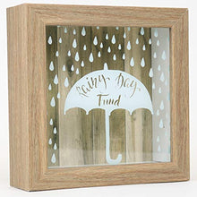 Load image into Gallery viewer, Lawrence Frames Rainy Day Fund Shadow Box, 8x8, Brown