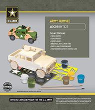 Load image into Gallery viewer, MasterPieces U.S. Army Real Wood Acrylic Paint & Craft Kit, Humvee, Dr. Toy'S 100 Best Winner, for Ages 4+, Assorted (21732)
