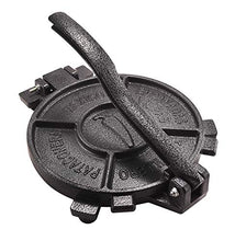 Load image into Gallery viewer, ARC USA, 0027, 10 inch Cast Iron Tortilla Press, Press surface diameter, Heavy Duty, Even Pressing - Black (10 4/10")
