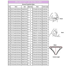 Load image into Gallery viewer, Women’s Floral Lace Lingerie Set Non Padded Underwired Unlined Sexy Bra and Panty Set(Black,30E)