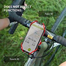 Load image into Gallery viewer, Bone Bike Tie Pro 3 Bicycle Phone Mount, Universal Bike Handlebar Holder (3rd Gen Pro) compatible with iPhone 12 11 Pro Max X 8 Plus, Galaxy S10 S9 S8 Edge Note Series, Fits Phones 5.8" to 7.2" - Grey
