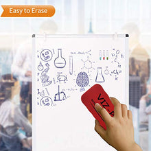 Load image into Gallery viewer, VIZ-PRO Light Melamine Tripod Whiteboard/Flipchart Easel, 24" W x 36" L