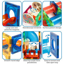 Load image into Gallery viewer, MAGBLOCK Magnetic Tiles Pipe Magnetic Blocks Magnets Toys for Kids Toddler Toys Magnetic Building Set Magnet Tiles Building Block for Girl Boy Toys 176PCS