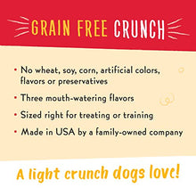 Load image into Gallery viewer, Charlee Bear Grain Free Crunch Dog Treats, Bacon & Blueberry Flavor, 8 oz