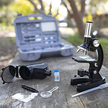 Load image into Gallery viewer, Educational Insights GeoSafari MicroPro 95-Piece Microscope Set, Prepared Slides, Instruction and Activity Guide, Ages 8 and up