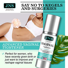 Load image into Gallery viewer, Vaginal Tightening Cream - Better Than Kegel Balls - 3X Better Absorption Than Vaginal Tightening Gel - Made in The USA - Cleanses & Normalizes pH Balance - Fast & Long-Lasting Results - 1 fl oz