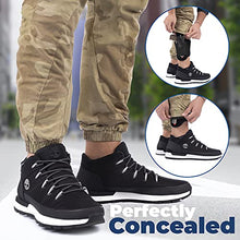 Load image into Gallery viewer, Ankle Holster for Concealed Carry – Secured and Comfortable – Enhanced Version – Ankle Holster for Glock 43 42 36 26 19, M&P Shield Bodyguard, Ruger LCP LC9, Sig Sauer