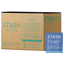 Load image into Gallery viewer, Stash Tea Double Bergamot Earl Grey Black Tea, Box of 100 Tea Bags