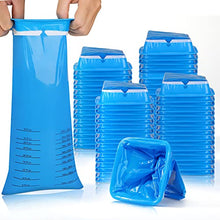 Load image into Gallery viewer, Valchoose Upgraded 60 Pack Vomit Bags Disposable Quadrate, 1000ML Emesis Bags Disposable Hospital Grade, Handy, Easy to Use Throw up Bags for Kids, Pregnant, Car & Morning Sickness