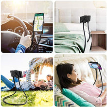 Load image into Gallery viewer, B-Land Cell Phone Holder, Universal Mobile Phone Stand, Lazy Bracket, DIY Flexible Mount Stand with Multiple Function (Black)