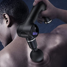 Load image into Gallery viewer, Massage Gun Deep Tissue Massager-Muscle Massage Gun for Athletes and the Elderly, Best Portable Foldable Neck Back Percussion Massage gun, Handheld Electric Massager for Muscle Relax & Pain Relief