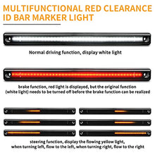 Load image into Gallery viewer, GemPro LED Tailgate Light Bar, Red Brake, DRL Whtie DRL& Amber Sequential Turn Signal Truck Light Bar, Rear Bumper Marker Lights, Compatible with 2017-2020 Super Duty Ford F-Series F-250 F350