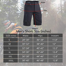 Load image into Gallery viewer, Ally Mens MTB Mountain Bike Short Bicycle Cycling Biking Riding Shorts Cycle Wear Relaxed Loose-fit