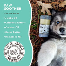 Load image into Gallery viewer, Natural Dog Company PAWDICURE Bundle, Paw Soother + PawTection Dog Paw Balms, Protect and Heal Dry, Cracked Dog Paw Pads, Organic, All Natural Ingredients, 2oz Sticks