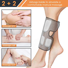 Load image into Gallery viewer, SHINE WELL Leg Massager for Circulation, Leg Compression Massager for Calf Foot and Arms, Calf Massager with 3 Modes 3 Intensities 2 Timing, Helpful for Restless Legs Syndrome Relief, Pain Relief