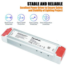 Load image into Gallery viewer, PLUSPOE 12volt 120watt Power Supply Driver TRIAC Dimmable Transformer for LED Flexible Strip Light (Works with Standard Wall AC Dimmers)
