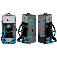 Load image into Gallery viewer, GILI All Around Inflatable Stand Up Paddle Board Package | 10'6 Long x 31" Wide x 6" Thick | Lightweight & Durable SUP | Stable & Wide Stance (Blue)