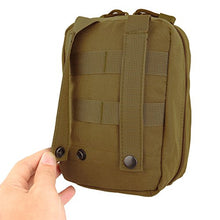 Load image into Gallery viewer, ArcEnCiel Tactical MOLLE EMT Medical First Aid IFAK Blowout Utility Pouch (Brown)