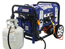 Load image into Gallery viewer, Ford 7,750W Portable Switch & Go Technology and Electric Start, FG7750PBE Dual Fuel Generator