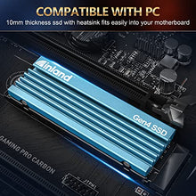 Load image into Gallery viewer, INLAND Gaming Performance Plus 8TB Gen 4 PCIe 4.0 NVMe M.2 SSD with Heatsink Compatible with PS5 & PC, Read/Write Speed up to 7000MB/s and 5800MB/s, 6000 TBW Internal Solid State Drive