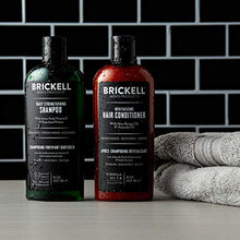 Load image into Gallery viewer, Brickell Men’s Daily Revitalizing Hair Care Routine, Shampoo and Conditioner Set For Men, Mint and Tea Tree Oil Shampoo, Strength and Volume Enhancing Conditioner, Natural and Organic